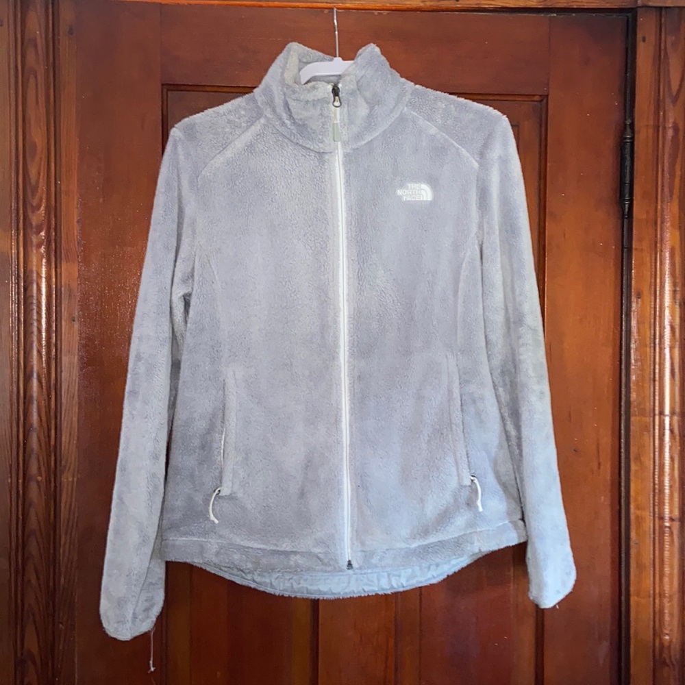 Fuzzy North Face Jacket